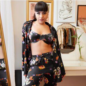 Savage X Fenty Satin Sleep Shirt NWT